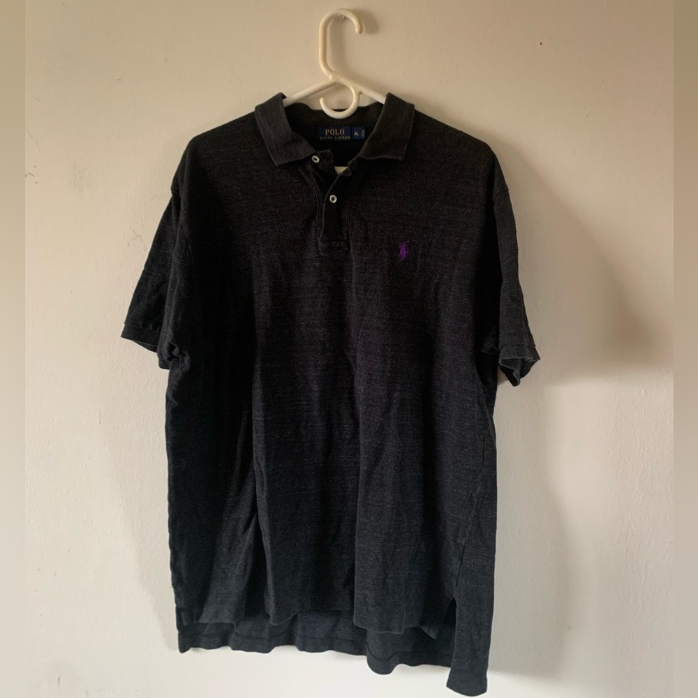 Polo by Ralph Lauren Black Polo Shirt for Men